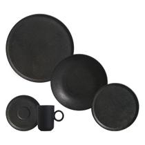 Aparelho de Jantar Completo 20 Peças Cerâmica Basic Porto Brasil Aparelho de Jantar Completo 20 Peças Cerâmica Basic Porto Brasil