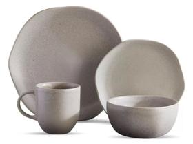 Aparelho De Jantar Concreto Reactivo 16 Peças - Dolce Home