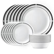 Aparelho de jantar Corelle Brasserie 18 peças para 6 pessoas
