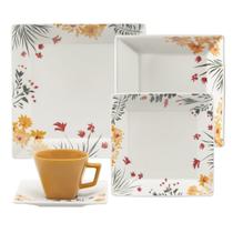 Aparelho de Jantar de 20 Peças Quartier Nature Oxford Porcelanas