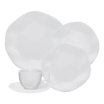 Aparelho de Jantar de Porcelana Branco 20 Peças 5029 OXFORD