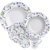 Aparelho De Jantar De Porcelana Tramontina Ana Alice 20 Pç