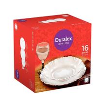 Aparelho de Jantar Duralex Opaline Pétala 16 Peças - Nadir