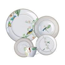 Aparelho De Jantar e Chá 30 Peças Bela Fauna Germer Porcelanas 1a.