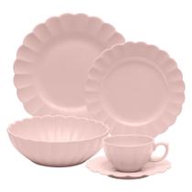 Aparelho de Jantar e Chá 30 Peças Oxford Flora Dália Aparelho de Jantar e Chá 30 Peças Oxford Flora Dália