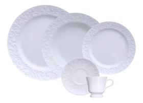 Aparelho De Jantar E Chá 30 Peças Porcelana Fina Tassel Germer - Germer Porcelanas