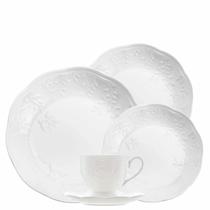 Aparelho de Jantar e Chá 30pçs Porcelana New Bone Butterfly Flower Lyor Aparelho de Jantar e Chá 30pçs Porcelana New Bone Butterfly Flower Lyor