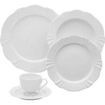 Aparelho de Jantar e Chá Oxford 30 peças Soleil White
