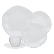 Aparelho de Jantar e Chá Porcelana 20 Peças Ryo White Oxford RX20-9504