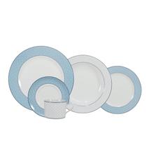 Aparelho de Jantar e Chá Porcelana Schmidt 30 peças - Dec. Maitê 2264
