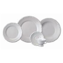 Aparelho de Jantar e Chá Porcelana Schmidt 30 Peças - Mod. Pomerode 114