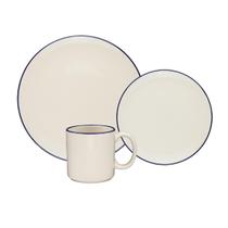 Aparelho de Jantar e Lanche 12 Peças Oxford Unni Riacho