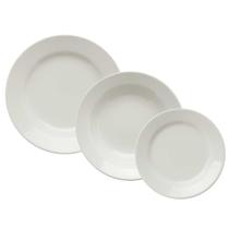 Aparelho de Jantar e Lanche 12pçs Donna Branco