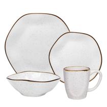 Aparelho de Jantar E Lanche 16 Oxford Peças Ryo Maresia