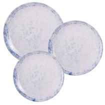 Aparelho De Jantar Jogo Pratos Kit 18 Pçs Maragogi Porcelana