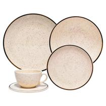 Aparelho de Jantar Oxford Brisa 40 peças Cerâmica
