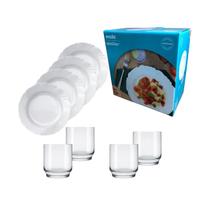 Aparelho de Jantar Pétala Nadir Figueiredo - Kit 8 Peças