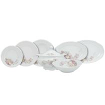 Aparelho de Jantar Porcelana Schmidt 41 peças - Dec. Eterna E351