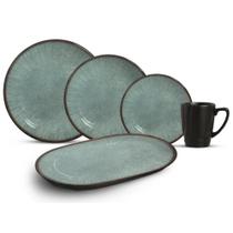 Aparelho de Jantar Síria com 17 Peças de Cerâmica - Alleanza