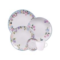 Aparelho de Jantar Tramontina Aura Porcelana Decorada 20 Peças Aparelho de Jantar Tramontina Aura Porcelana Decorada 20 Peças
