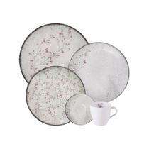 Aparelho de Jantar Tramontina Floralis em Porcelana Decorada 20 Peças Aparelho de Jantar Tramontina Floralis em Porcelana Decorada 20 Peças