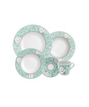 Aparelho de Jantar Tramontina Helen em Porcelana Decorada 20 Peças