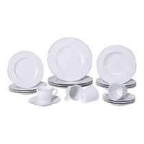Aparelho De Jantar Tramontina Joana Em Porcelana Decorada 20 Peças Jogo De Pratos Tramontina Aparelho De Jantar Tramontina Joana Em Porcelana Decorada 20 Peças Jogo De Pratos Tramontina