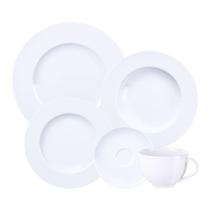 Aparelho De Jantar Tramontina Maria Augusta 20 Peças Em Porcelana Branca Branco 96010087 Aparelho De Jantar Tramontina Maria Augusta 20 Peças Em Porcelana Branca Branco 96010087