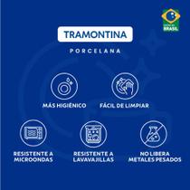 Aparelho de Jantar Tramontina Maria Augusta em Porcelana 20 Peças
