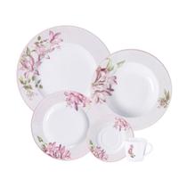 Aparelho De Jantar Tramontina Poème Em Porcelana Decorada 20 Peças Tramontina Aparelho De Jantar Tramontina Poème Em Porcelana Decorada 20 Peças Tramontina