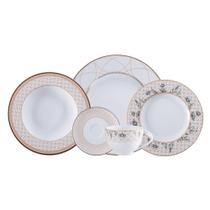 Aparelho De Jantar Tramontina Solaris Em Porcelana Decorada 30 Peças Aparelho De Jantar Tramontina Solaris Em Porcelana Decorada 30 Peças