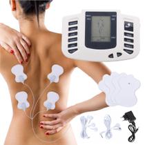 Aparelho De Massagem Digital Tens e Fens Fisioterapia Eletrochoque Profissional Acupuntura Portátil