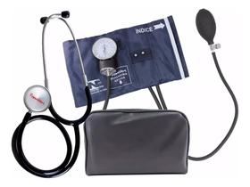 Aparelho De Medir Pressão Com Botão De Metal + Esteto Premium Aparelho De Medir Pressão Com Botão De Metal + Esteto Premium