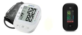 Aparelho De Medir Pressão Digital De Braço G-tech La800 + Oxímetro De Dedo Oled Graph, Multi HC261 Aparelho De Medir Pressão Digital De Braço G-tech La800 + Oxímetro De Dedo Oled Graph, Multi HC261