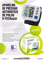 Aparelho De Medir Pressão Digital Gtech + Estojo + Pilhas