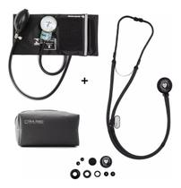 Aparelho De Medir Pressão + Esteto Black Edition P. A Med