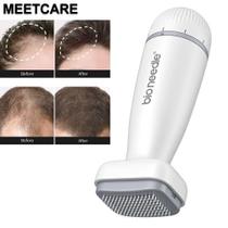 Aparelho de Microagulhamento Profissional 120 Pinos Agulha Ajustável - Crescimento de Barba e Cabelo