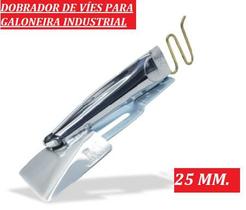 Aparelho De Passar Viés Em Galoneira Fechada Industrial 25 MM. 2 Dobras Ideal Para Passar Dobrar Tecidos