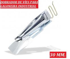 Aparelho De Passar Viés Em Galoneira Fechada Industrial 30 MM. 2 Dobras Ideal Para Passar Dobrar Tecidos