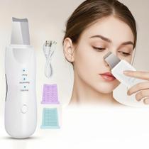 Aparelho de Peeling Esfoliante Ultrassônico Limpeza Facial Profunda Remoção de Cravos Antirrugas Aparelho de Peeling Esfoliante Ultrassônico Limpeza Facial Profunda Remoção de Cravos Antirrugas