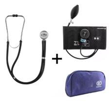 Aparelho De Pressão Arterial Bic Manual Fecho Metal + Esteto