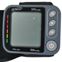 Aparelho De PressÃO Digital Automatico De Pulso Com 3d Sensor Gp450 Cinza G-Tech