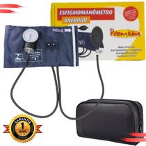 Aparelho De Pressão Esfigmomanômetro Aneroide Fecho Metal Premium