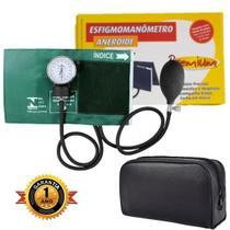 Aparelho De Pressão Esfigmomanômetro Aneroide Premium