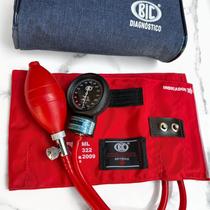 Aparelho de Pressão Esfigmomanômetro Vermelho Nylon Fecho de Metal - Bic 5 Anos de Garantia Aparelho de Pressão Esfigmomanômetro Vermelho Nylon Fecho de Metal - Bic 5 Anos de Garantia