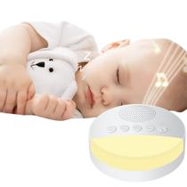 Aparelho de Som Bebê Ruído Branco Dormir Ninar Sons Diversos - Sleep Machine - Lolla Trends