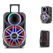 Aparelho de Som Caixa Amplicadora Bluetooth Rádio FM com Entrada para Microfone Lenoxx