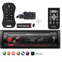 Aparelho de Som Mp3 Controle remoto Pendrive Pioneer Mvh-s118ui + Controle 200 metros