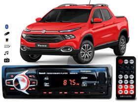 Aparelho De Som Mp3 Fiat Toro Bluetooth Pendrive Rádio