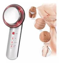 Aparelho De Ultrassom Massageador 3 Em 1 Drenagem Linfática
